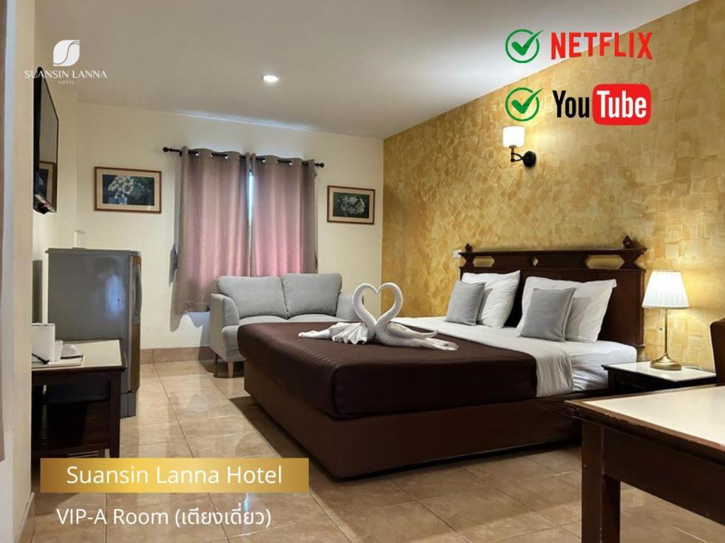 Suansin Lanna Hotel Tak Exteriér fotografie